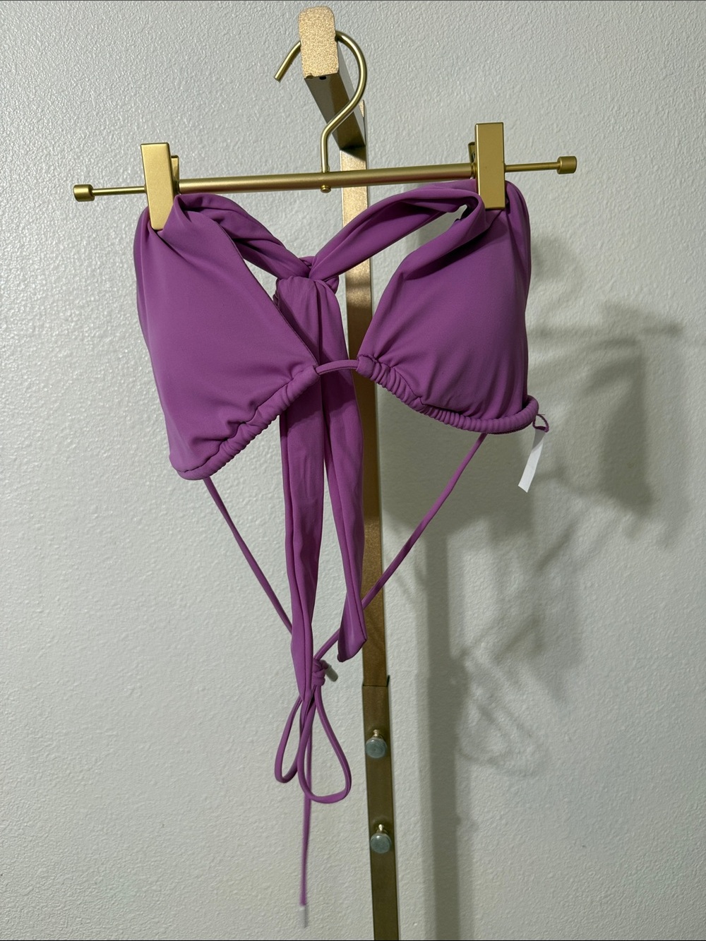 Express Magenta/purple Body Contour Swim Top- Small- NWOT